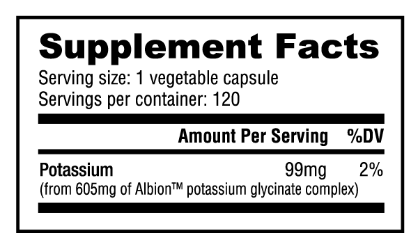 POTASSIUM 99MG