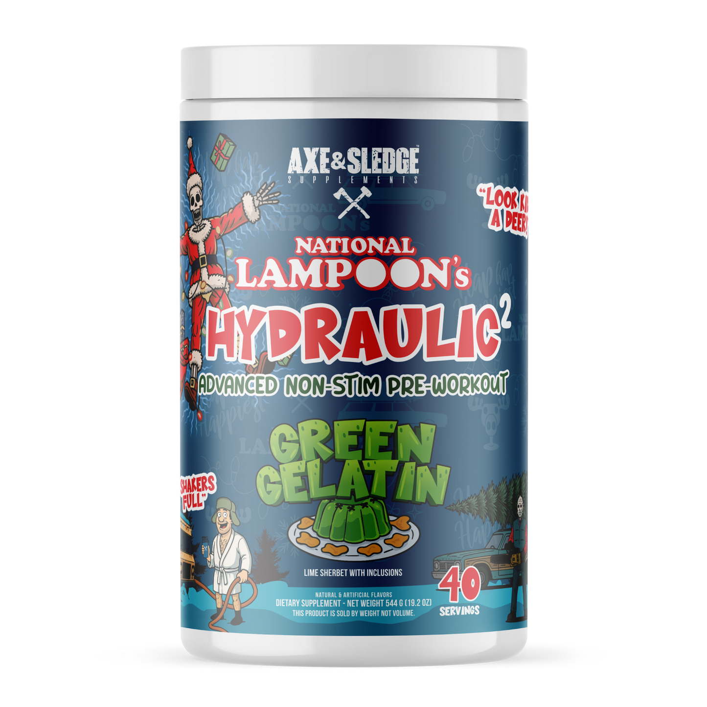 HYDRAULIC GREEN GELATIN AXE&SLEDGE