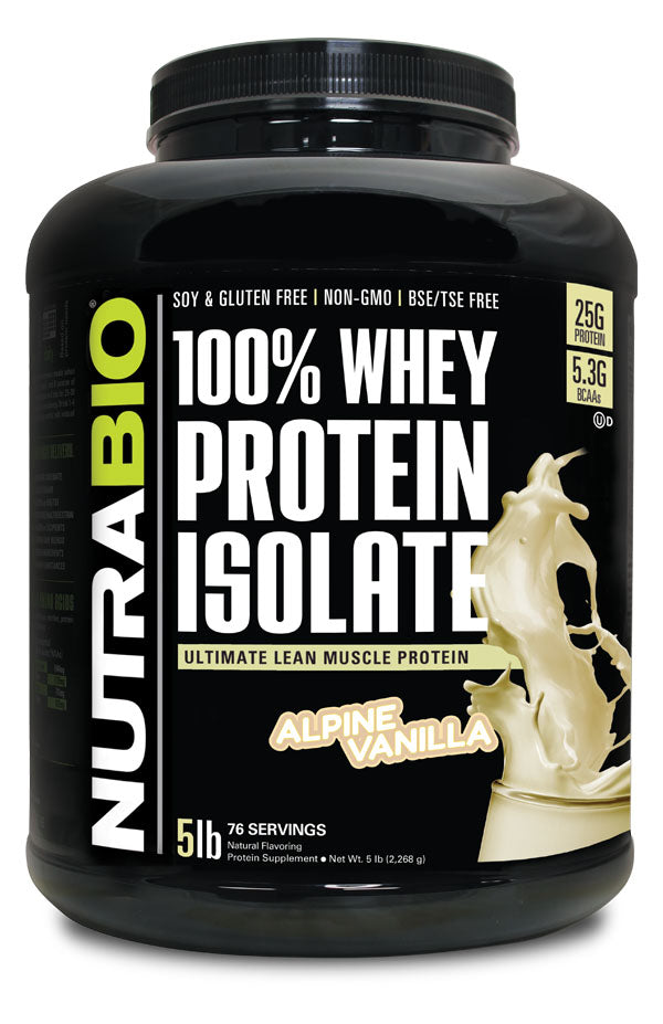 100% WHEY PROTEIN ISOLATE